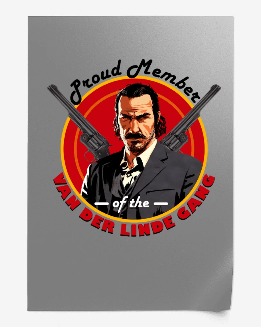 Print Van der Linde gang
