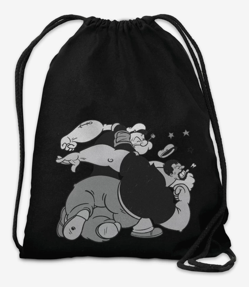 Mochila Negro de Mangazo al Brutus