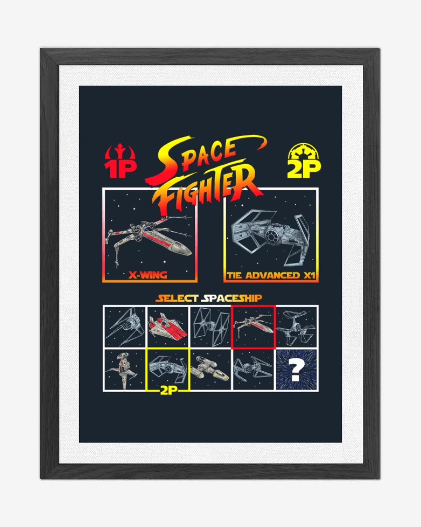 Cuadro decorativo Space fighter