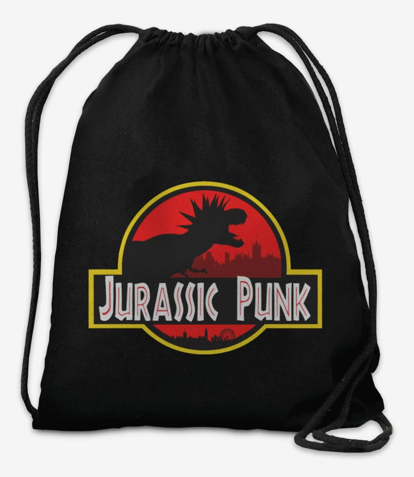 Mochila Negro de Jurassic Punk
