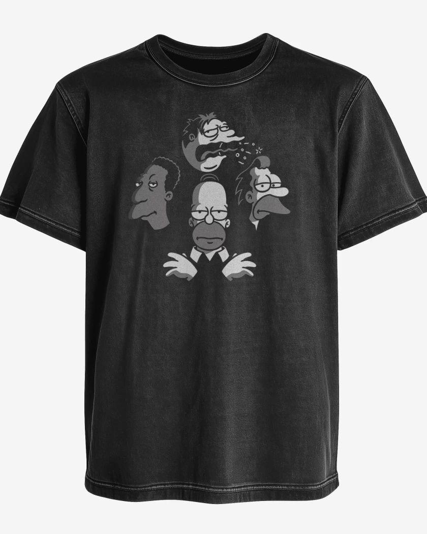 Polera desgastada Bar de Moe rhapsody