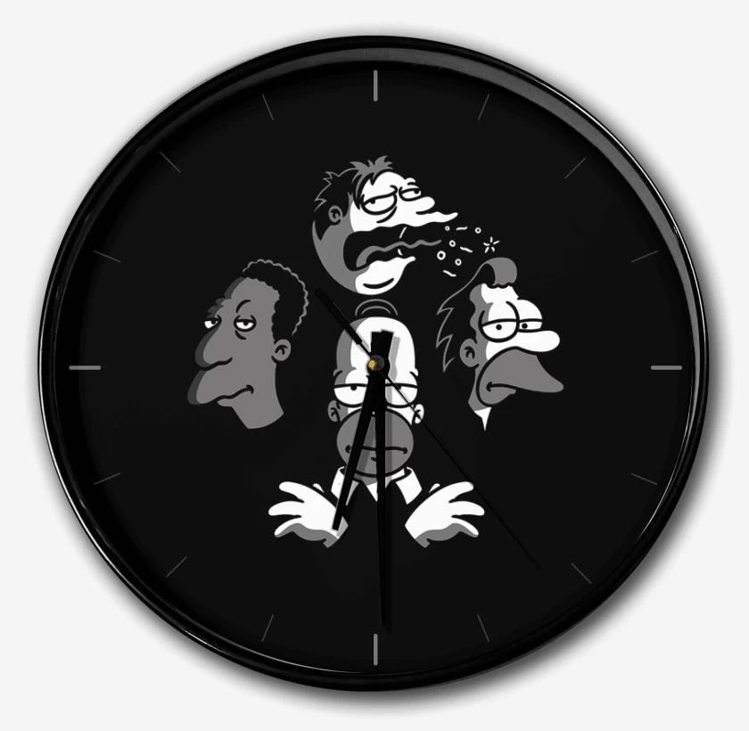 Reloj Negro de Bar de Moe rhapsody