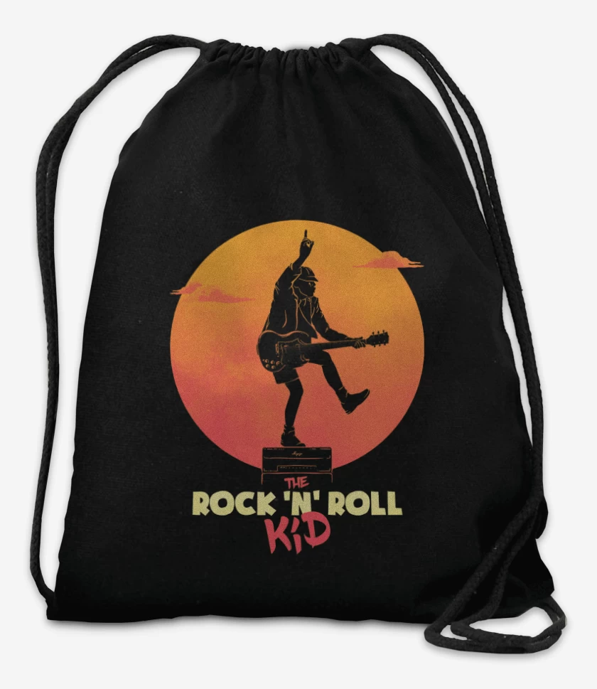 Mochila Angus el chico Rock n roll