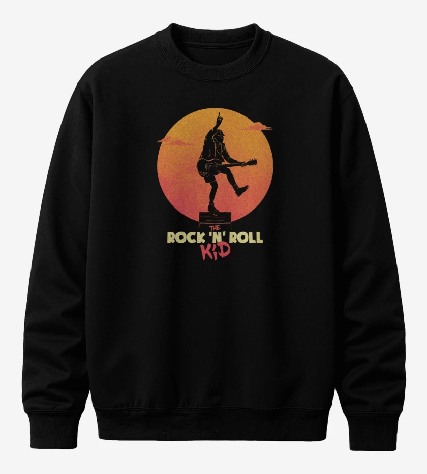 Poleron polo Angus el chico Rock n roll