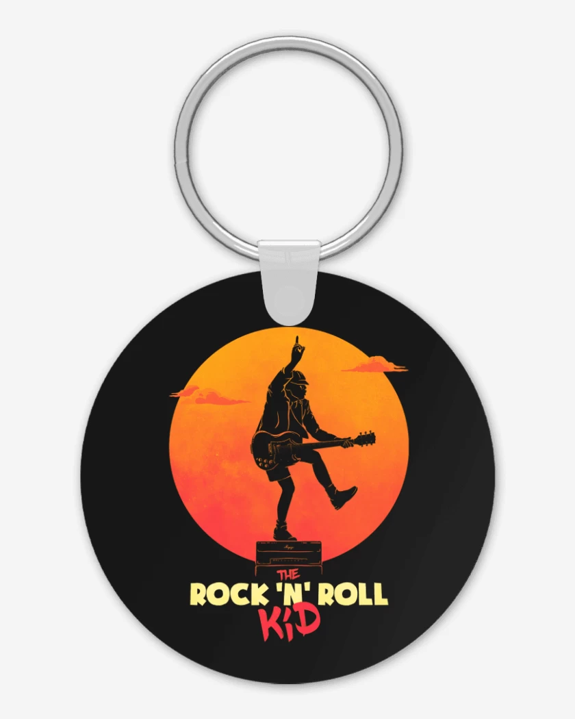 Llavero Angus el chico Rock n roll