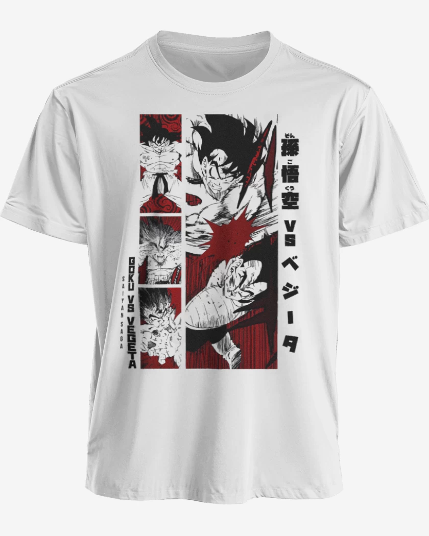 Polera Goku vs Vegeta