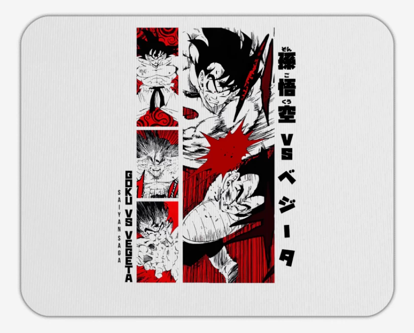 Mousepad Goku vs Vegeta