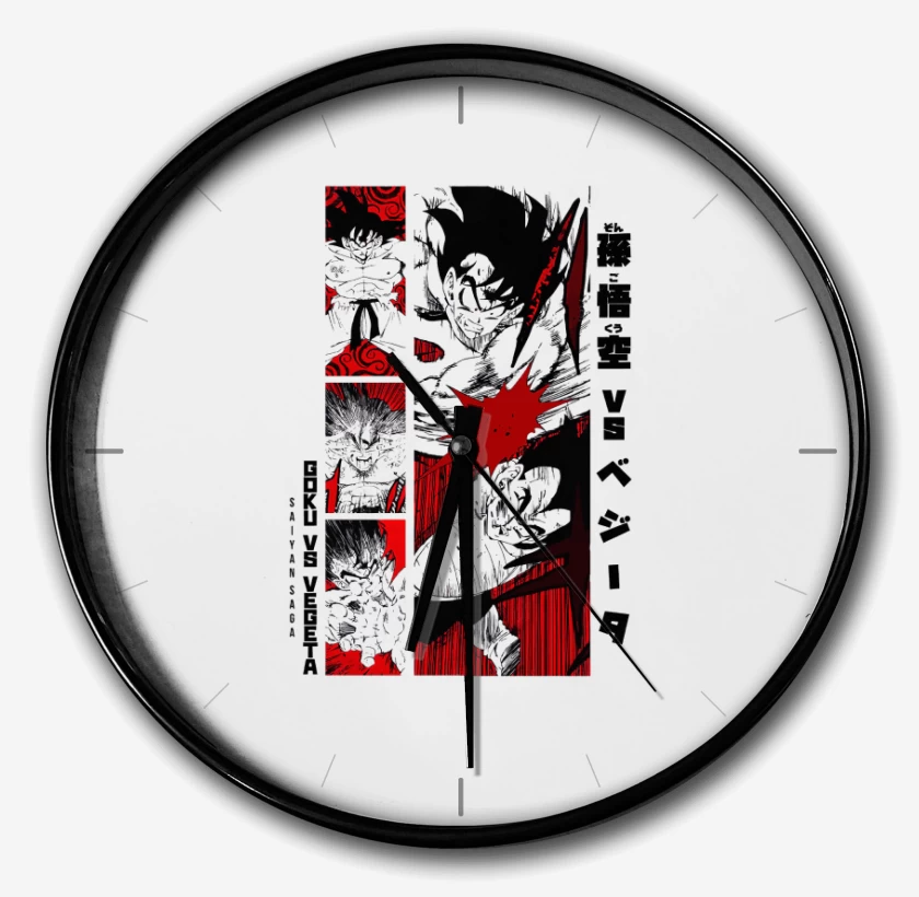 Reloj Blanco de Goku vs Vegeta