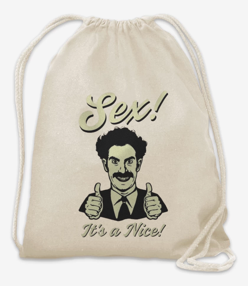Mochila Blanco de Borat