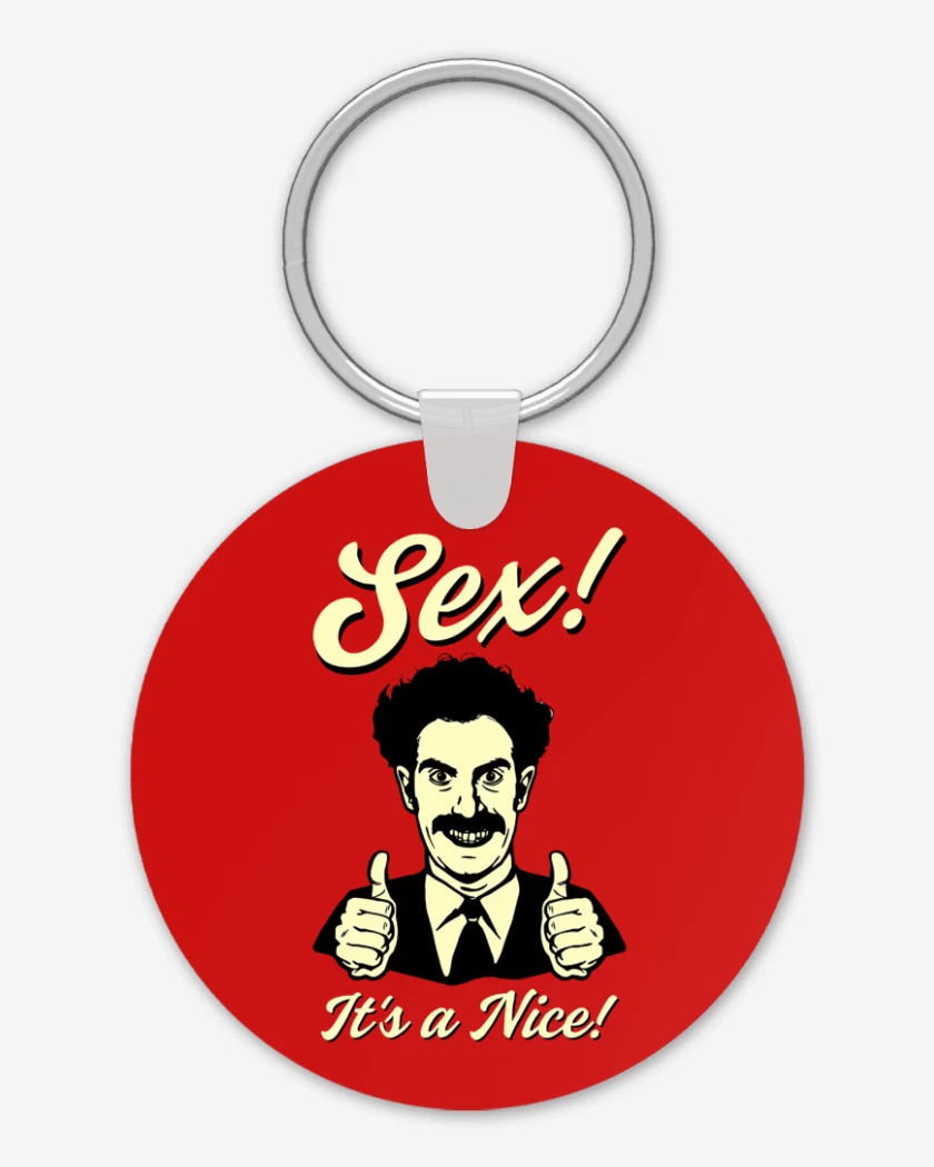 Llavero Rojo de Borat