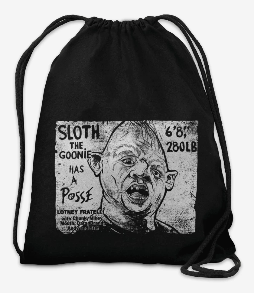 Mochila Negro de Sloth goonies