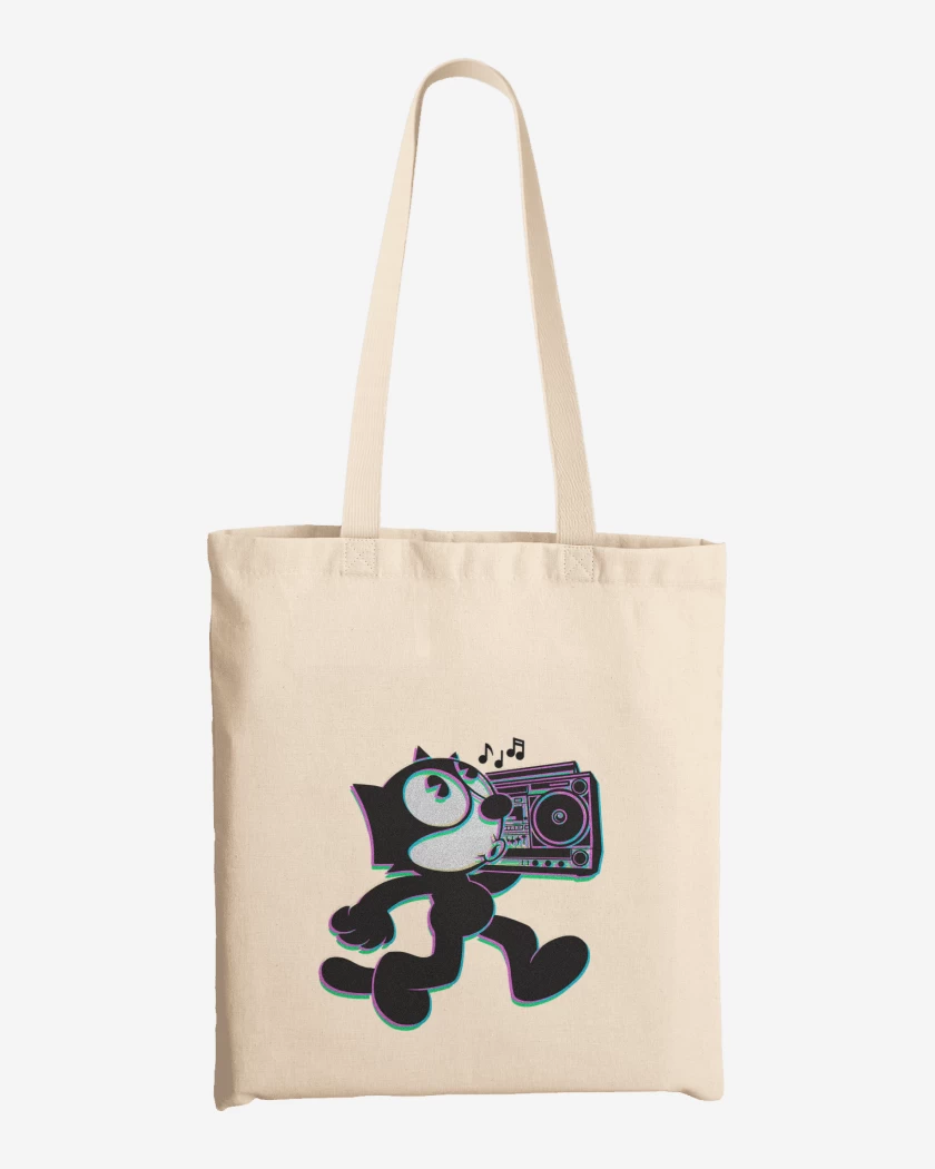 Totebag Blanco de Felix el ondero