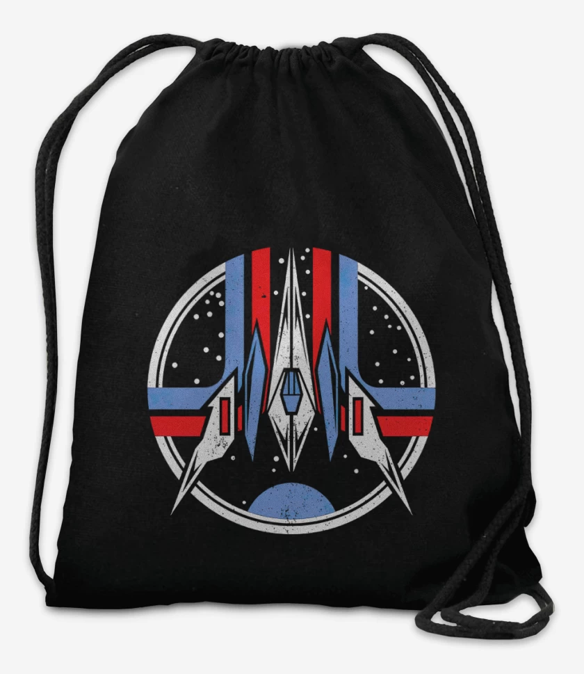 Mochila Negro de Zorro estrella