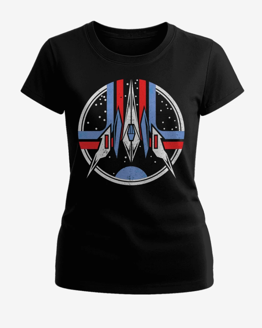 Polera de Mujer Negro de Zorro estrella