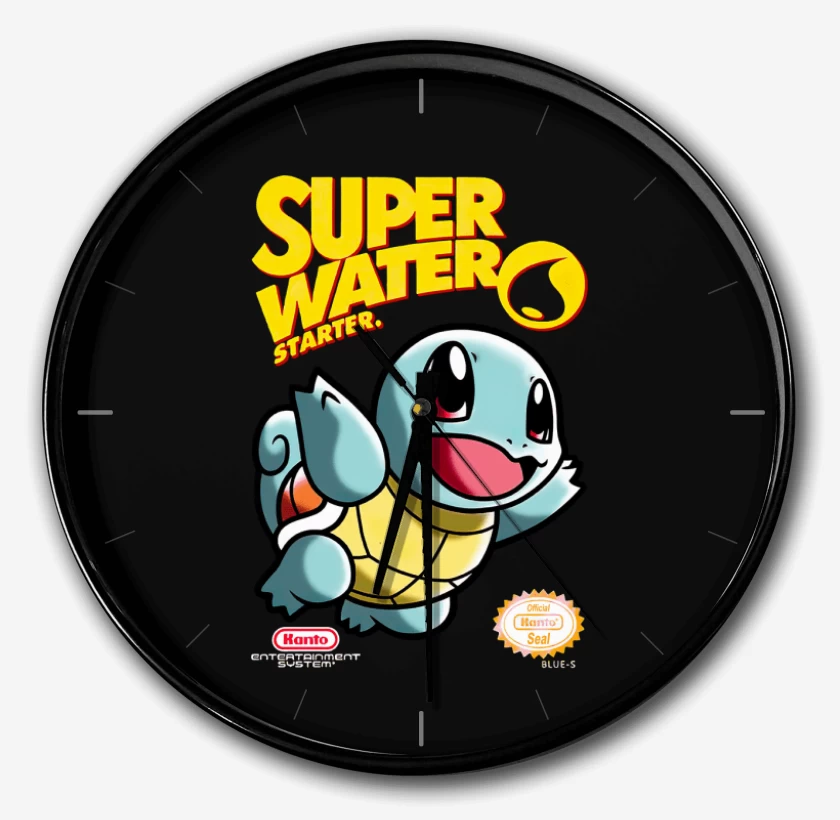 Reloj Negro de Super water