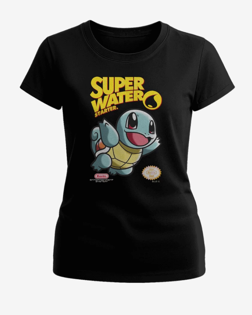 Polera de Mujer Negro de Super water