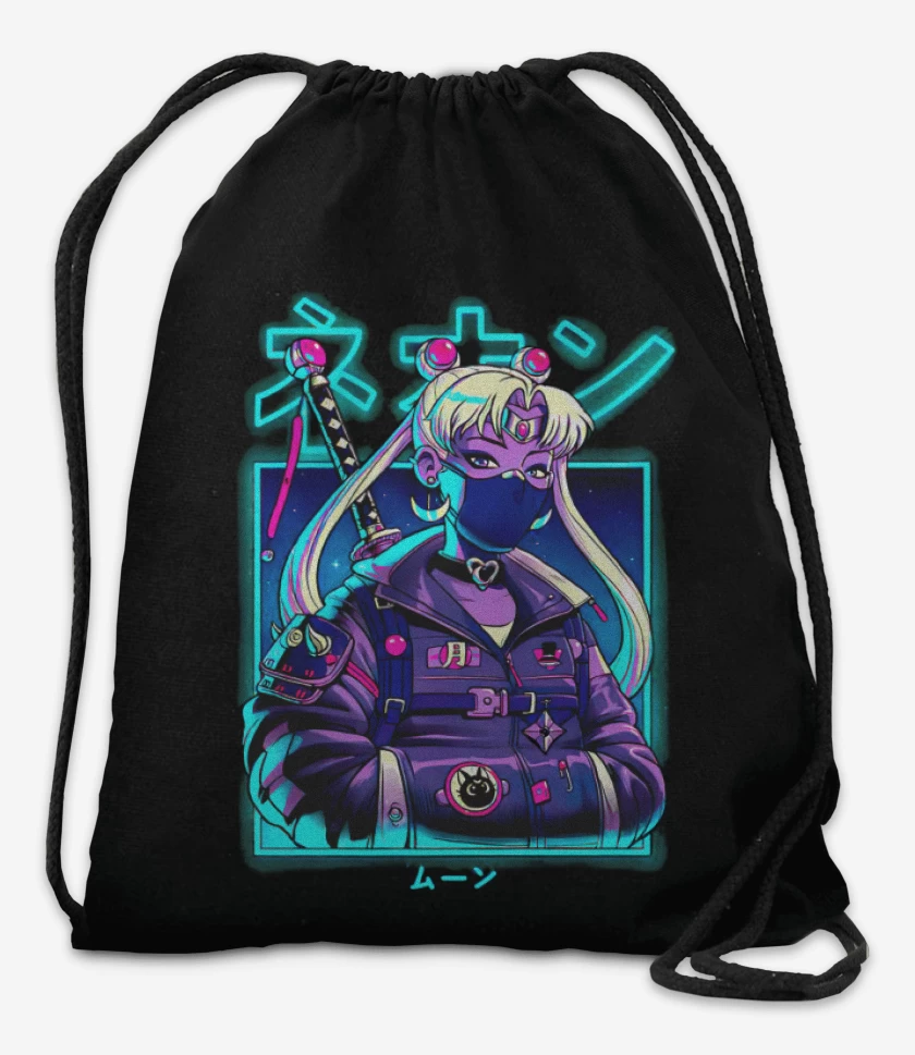 Mochila Negro de Moon girl