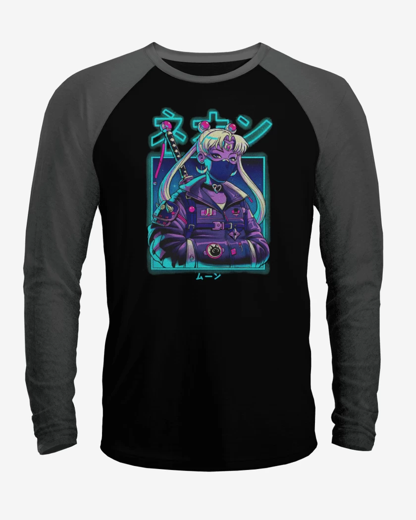 Polera Raglan Moon girl