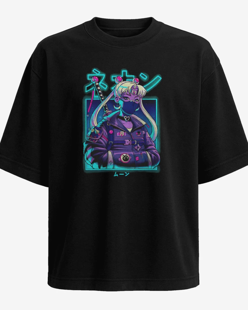 Polera Oversize Moon girl