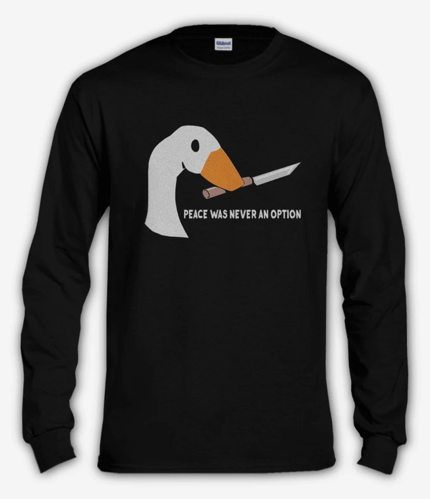Polera manga larga peace was never an option