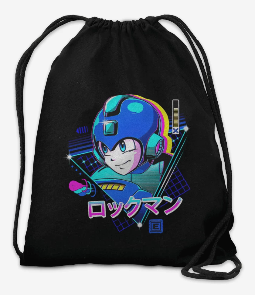 Mochila Negro de Mega hombre