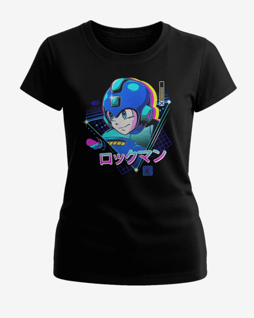 Polera de Mujer Negro de Mega hombre