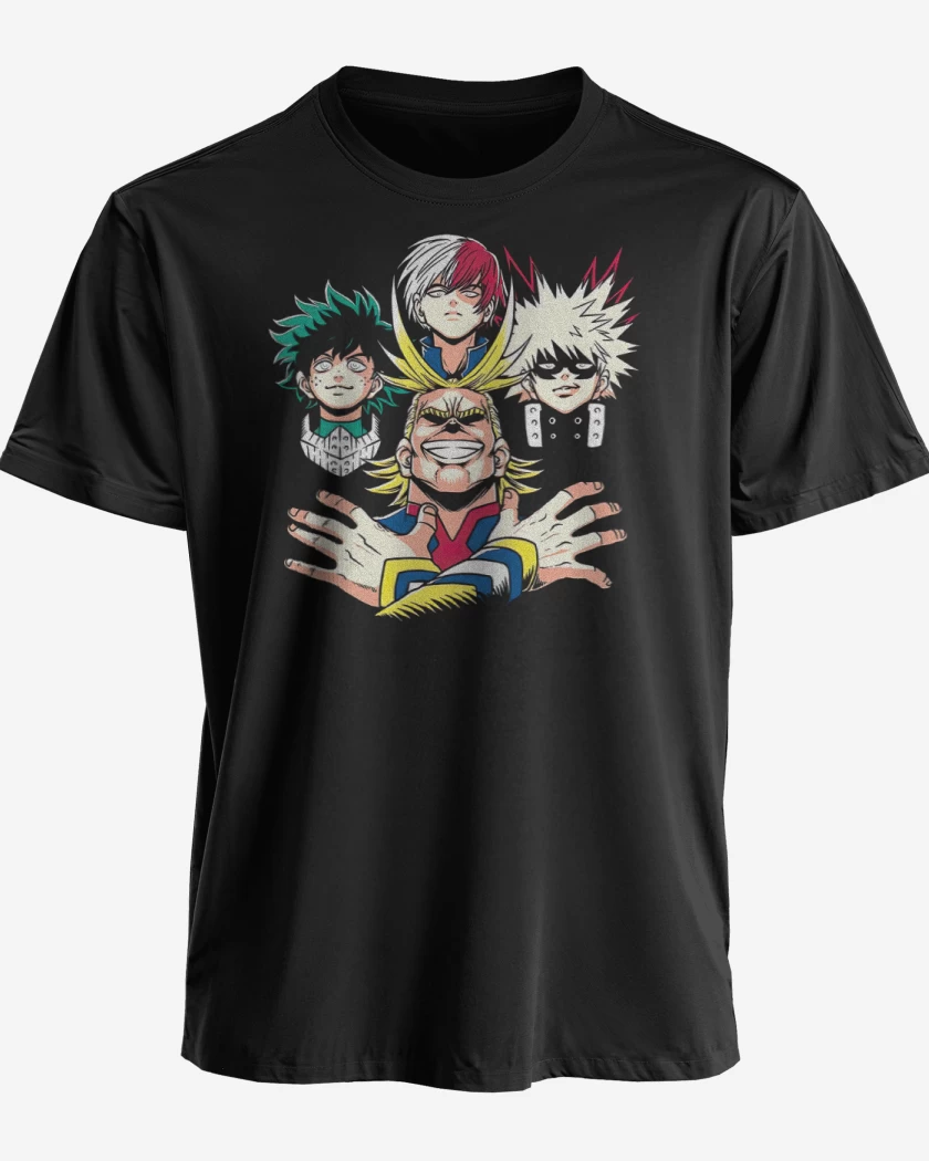 Polera premium Negro de Academia Rhapsody