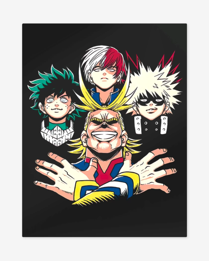 Print metalico Negro de Academia Rhapsody