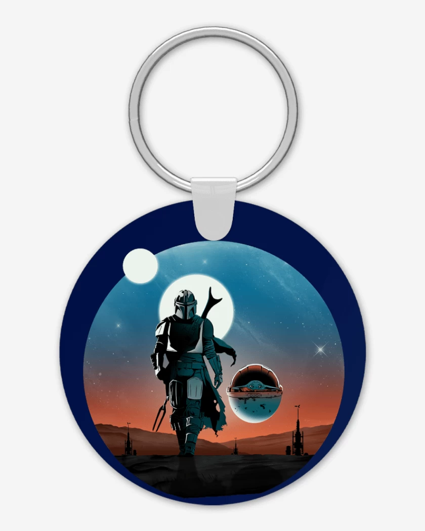 Llavero El Mandalorian y el Yodita