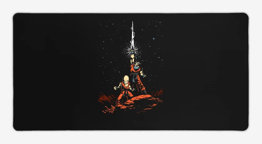 Mouse pad Gamer Negro de Los amigos