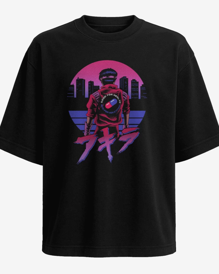 Polera Oversize Retro Akira