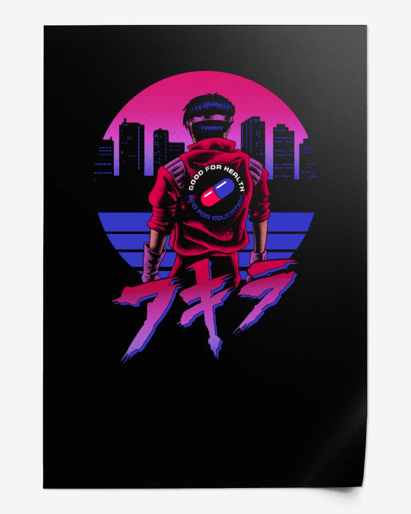 Print Retro Akira