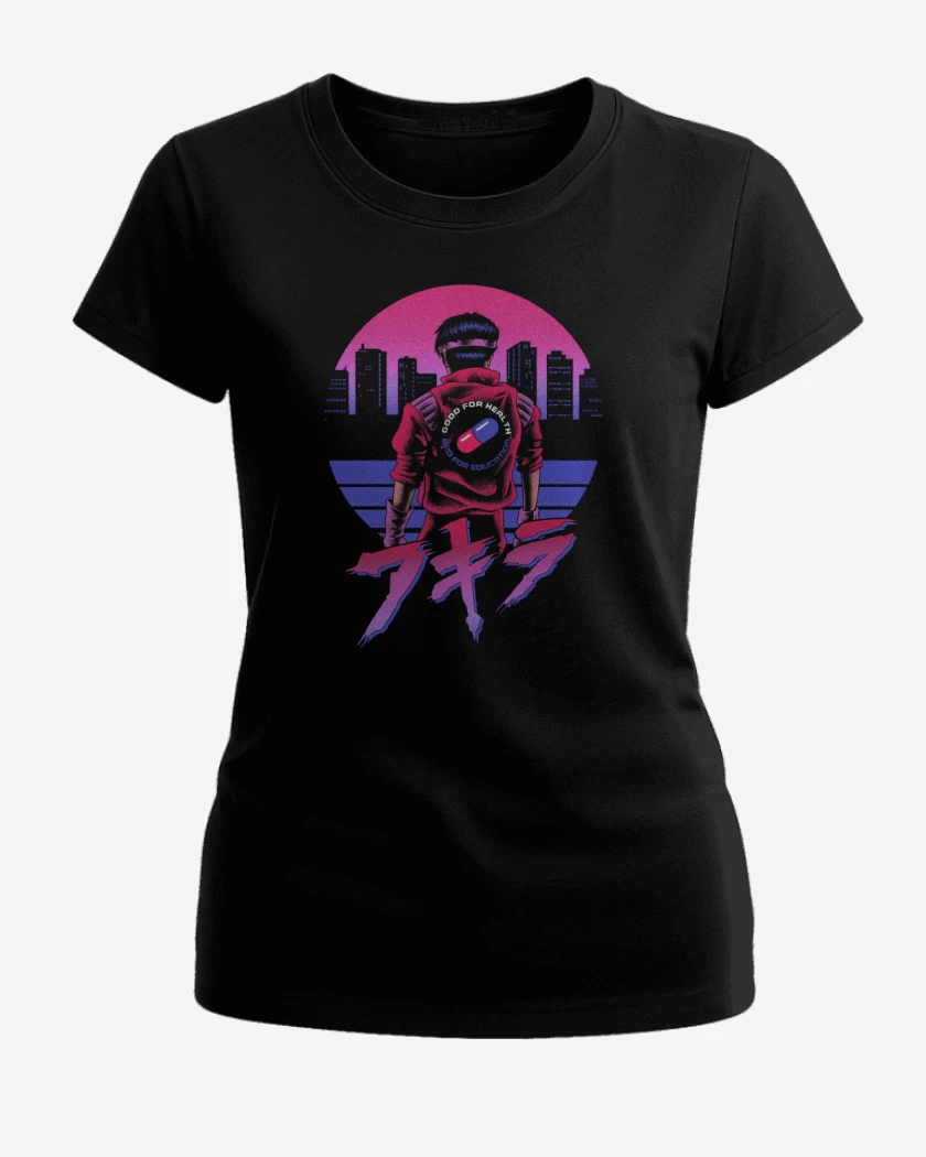 Polera de Mujer Retro Akira