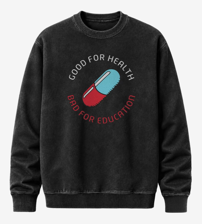 Poleron Polo Acid Wash Good for heatlh Bad for education