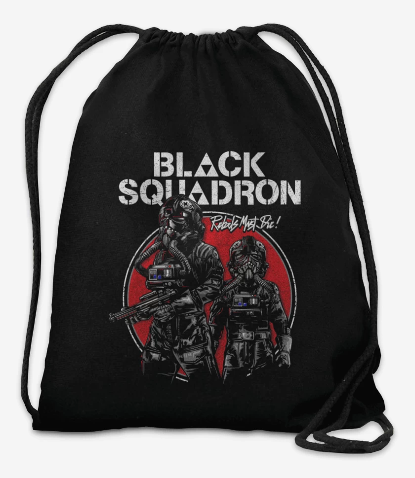 Mochila Negro de Black squadron