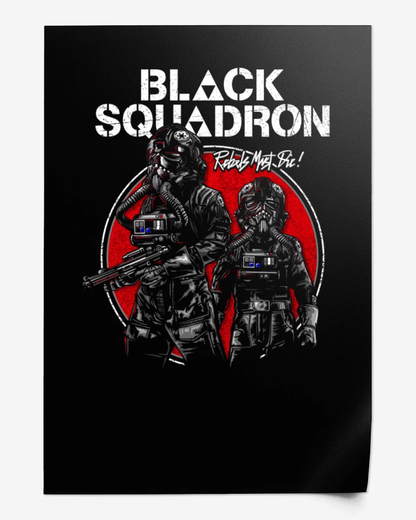 Print Black squadron