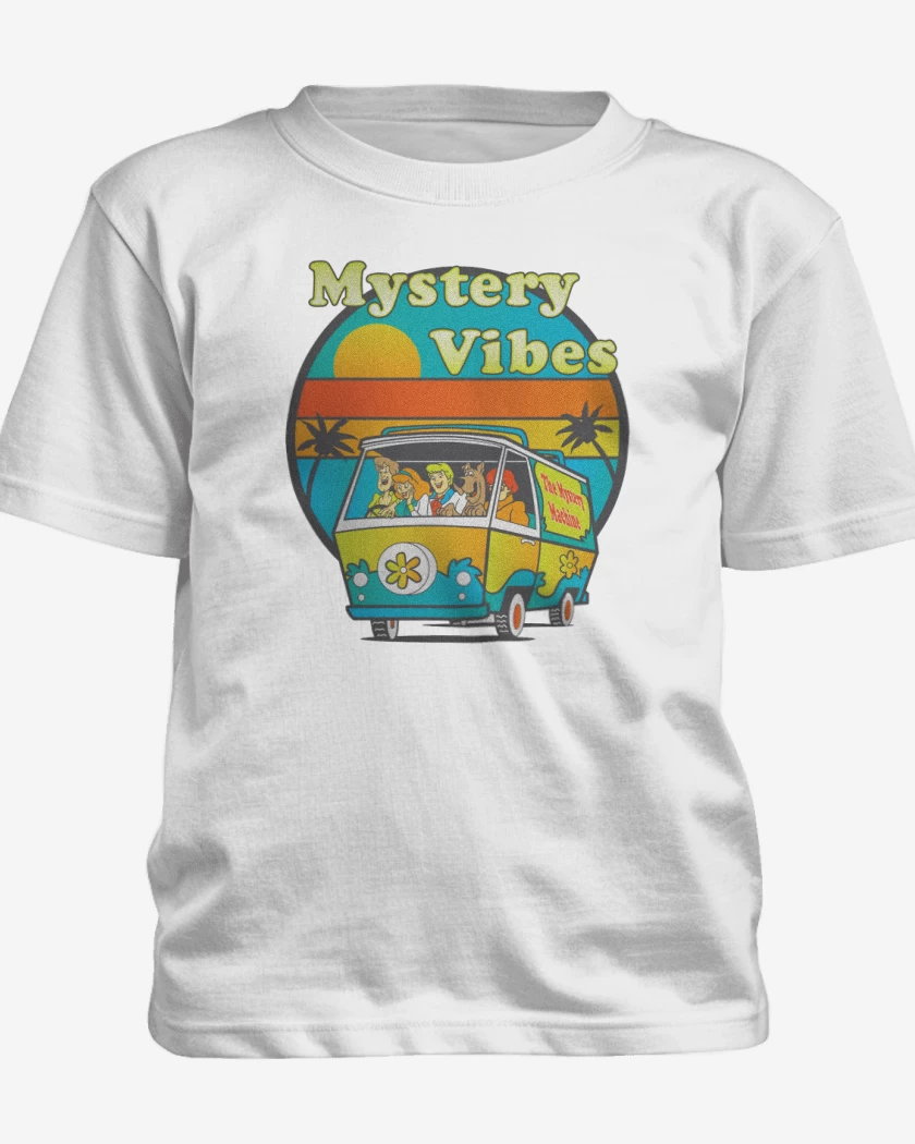 Polera de niño Blanco de Vibras misteriosas