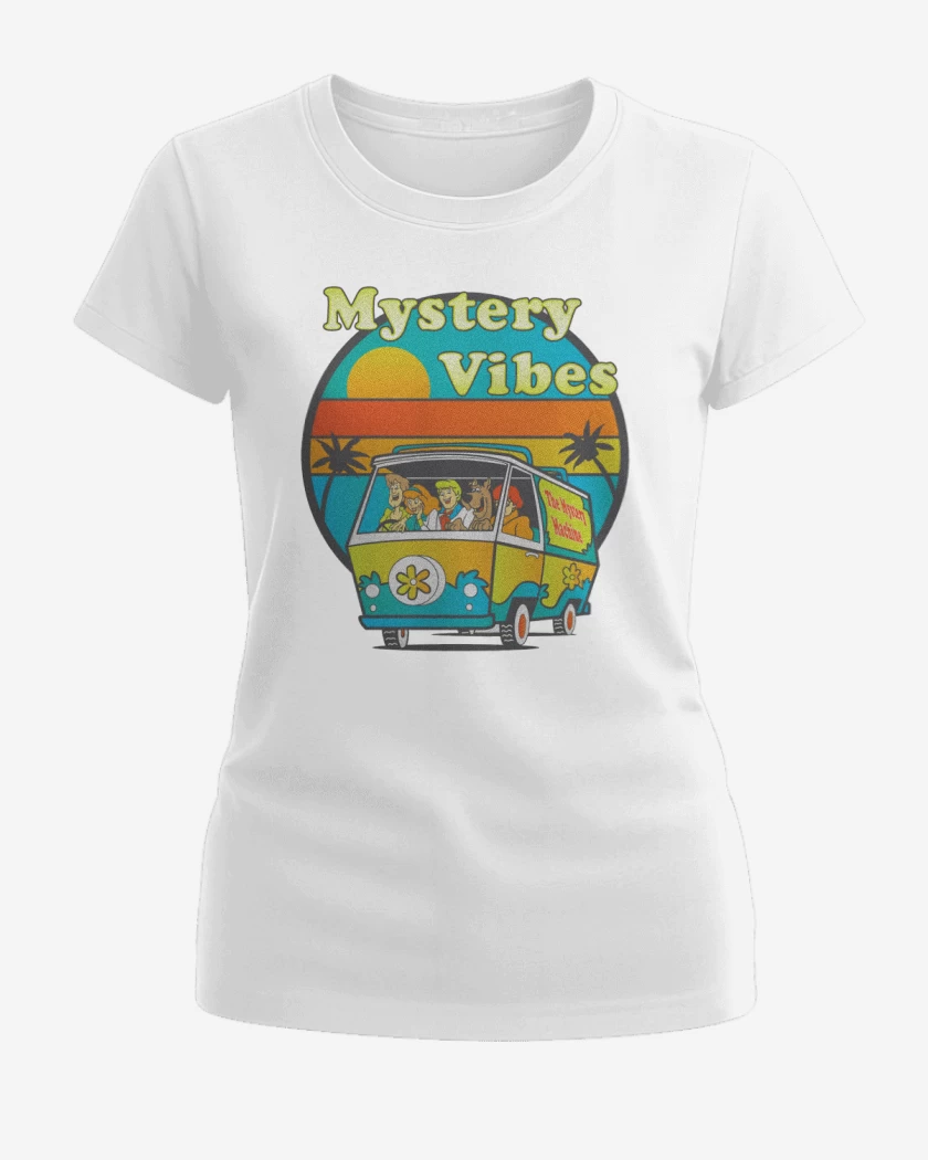 Polera de Mujer Blanco de Vibras misteriosas