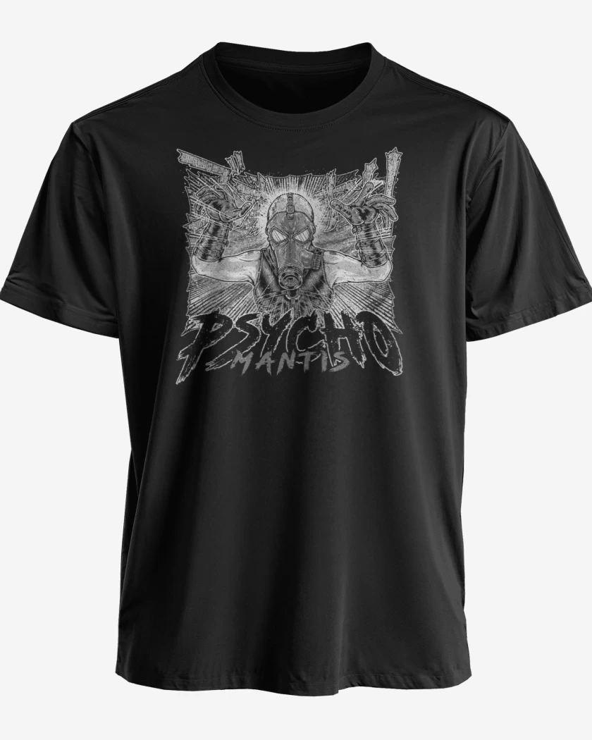 Polera premium Negro de Psycho mantis