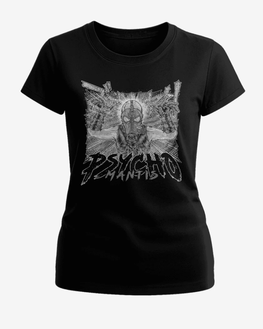 Polera de Mujer Negro de Psycho mantis
