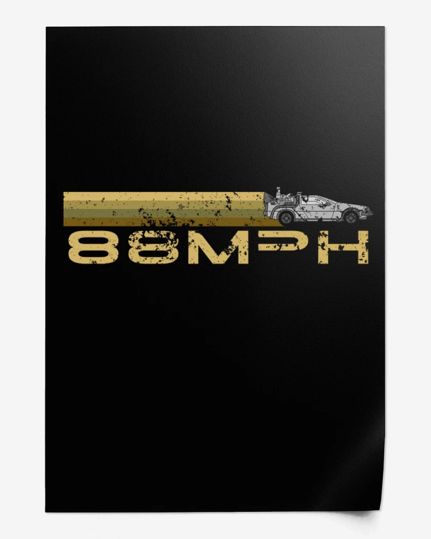 Print 88 mph