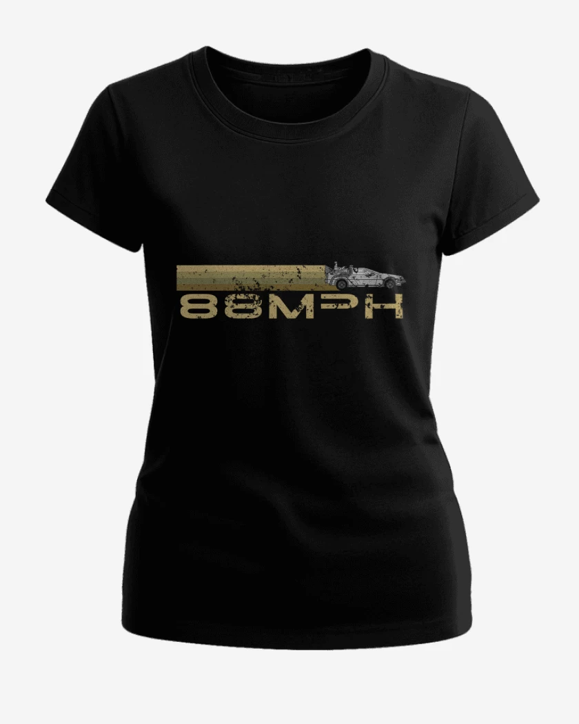 Polera de Mujer Negro de 88 mph