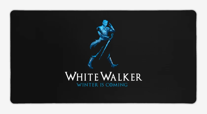 Mouse pad Gamer Negro de Johnny White Walker