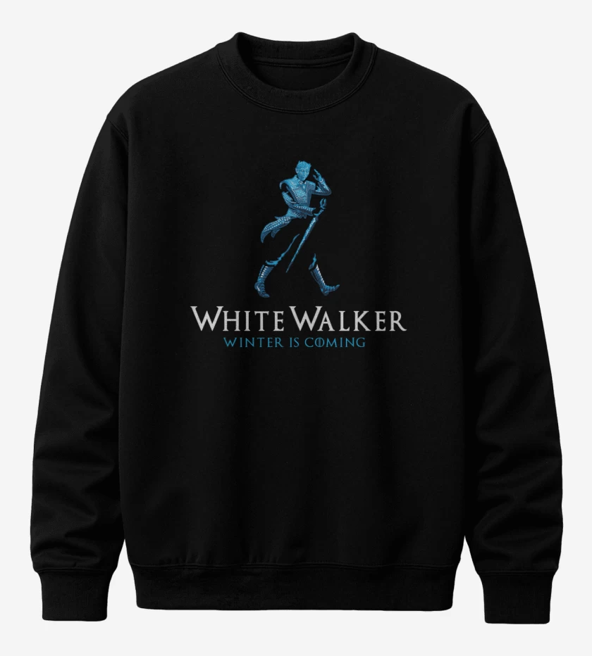 Poleron polo Negro de Johnny White Walker