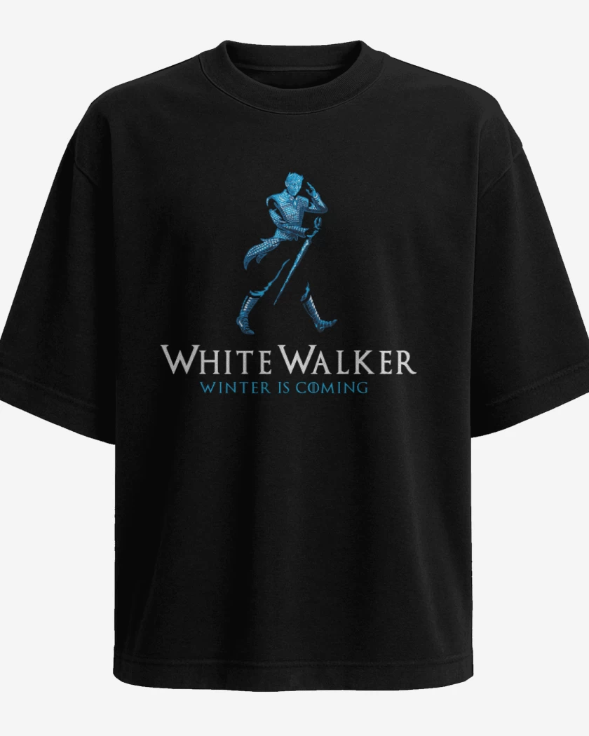 Polera Oversize Johnny White Walker