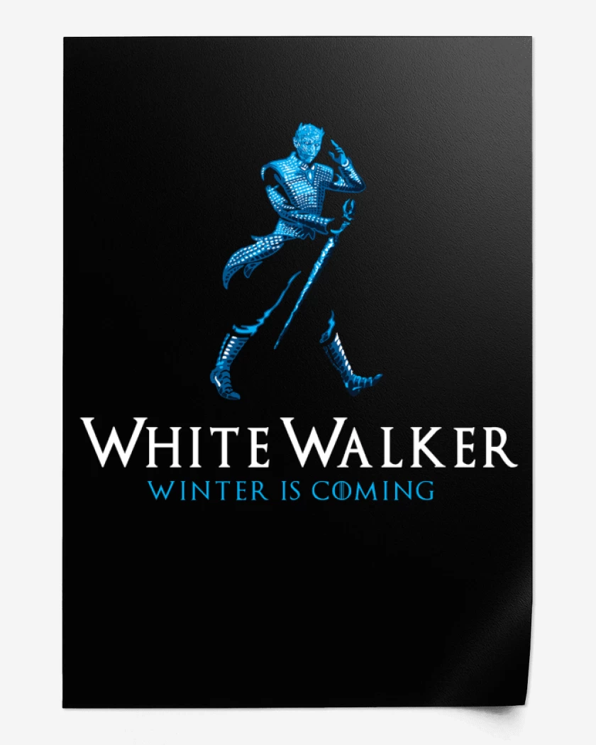 Print Negro de Johnny White Walker