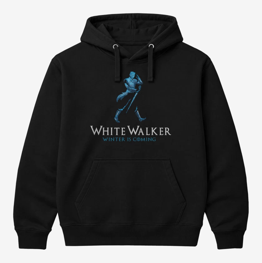 Polerón Canguro Negro de Johnny White Walker
