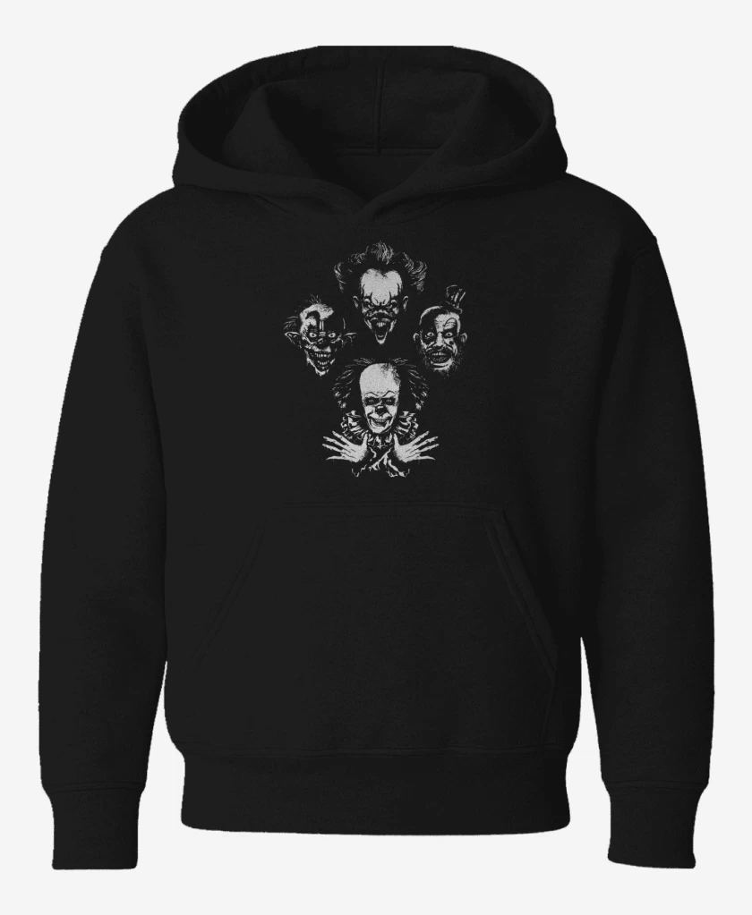 Poleron de niño Negro de Evil clown rhapsody