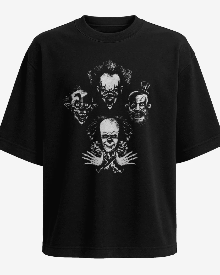 Polera Oversize Evil clown rhapsody