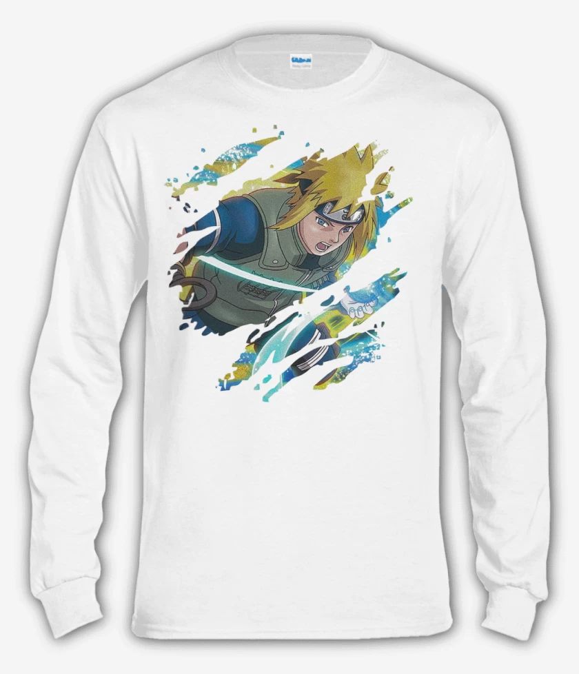 Polera manga larga Blanco de Minato